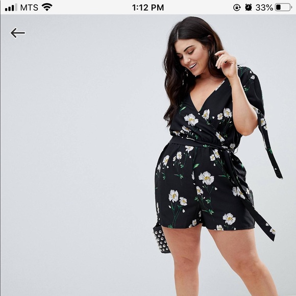 influence Pants - Influence floral romper